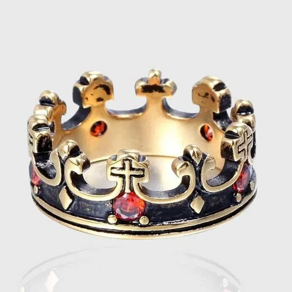 The Crusader King's Crown Ring