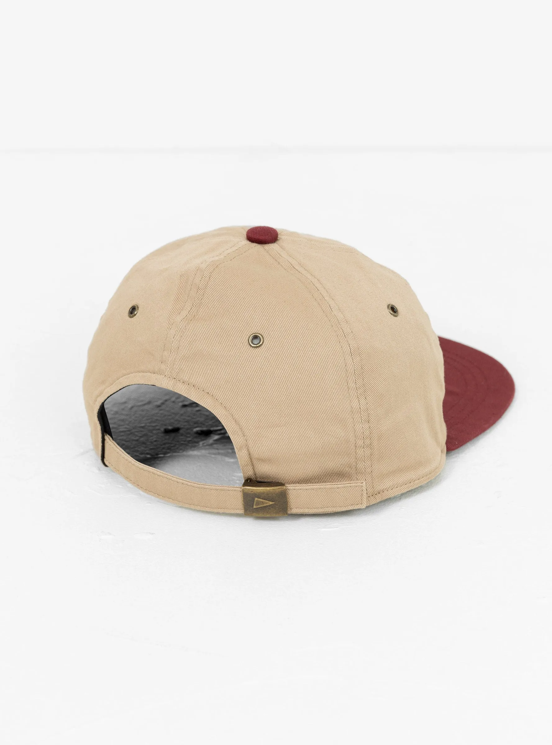 Two-Tone Cap Beige