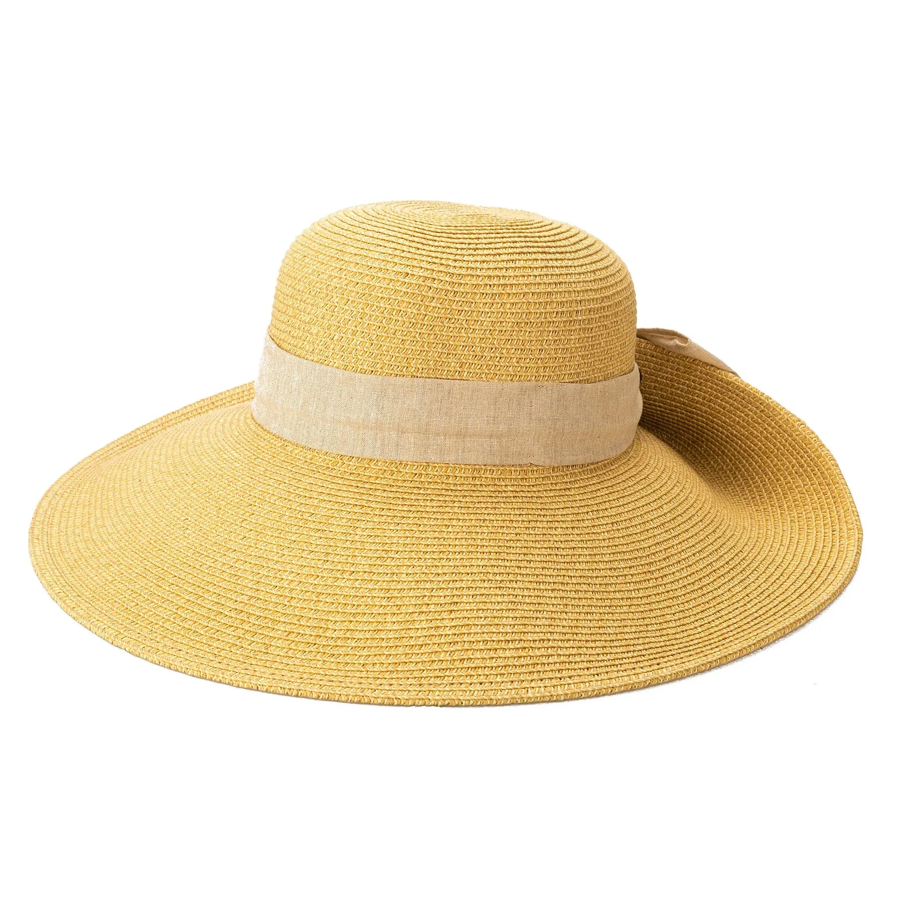 Ultrabraid Fold Back Bow Sun Hat