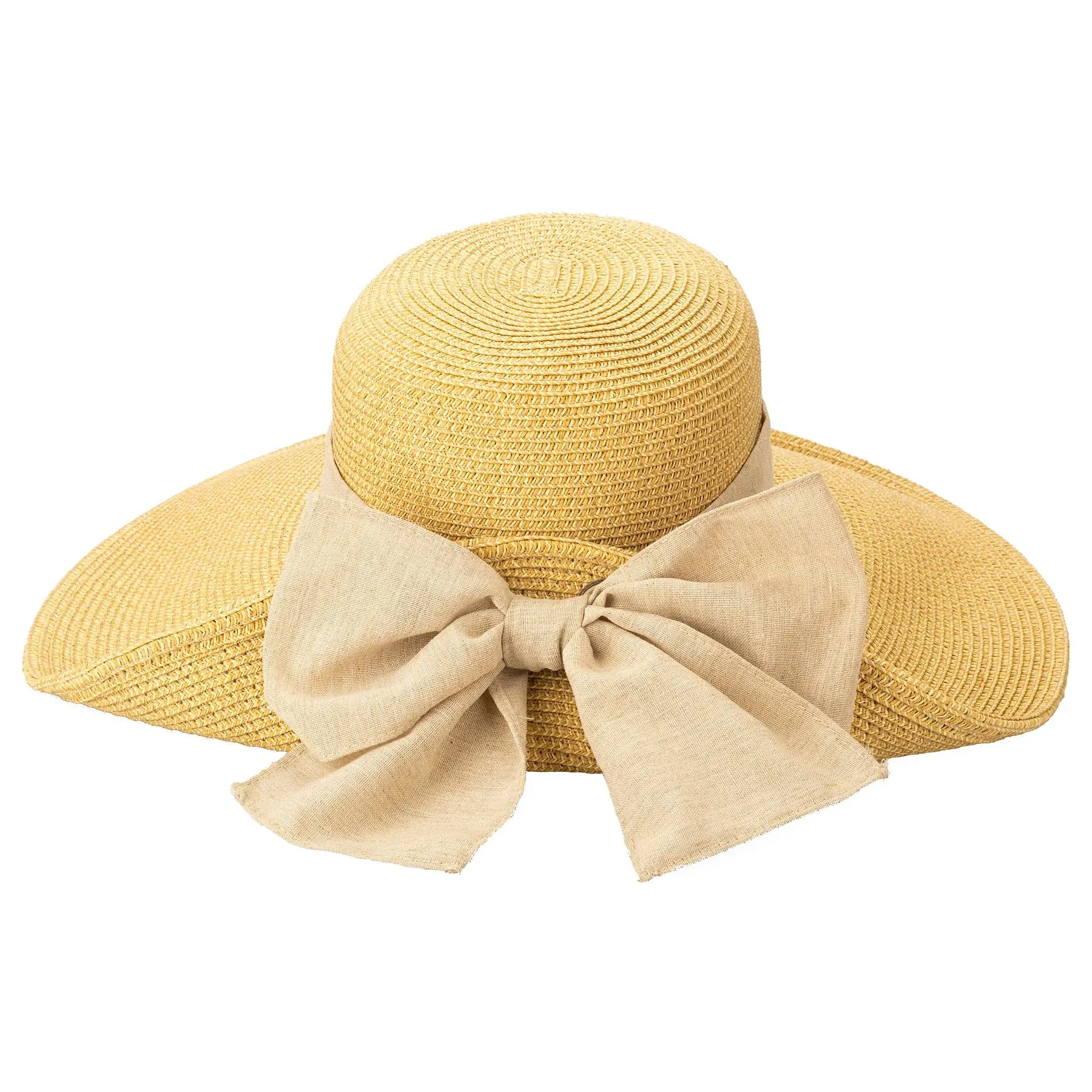 Ultrabraid Fold Back Bow Sun Hat