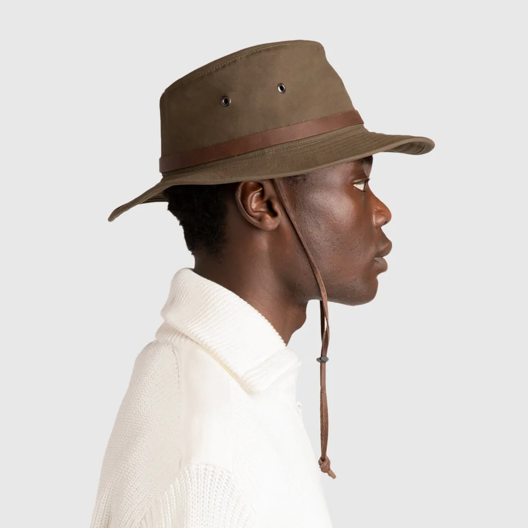 Waxed Rugged Fedora