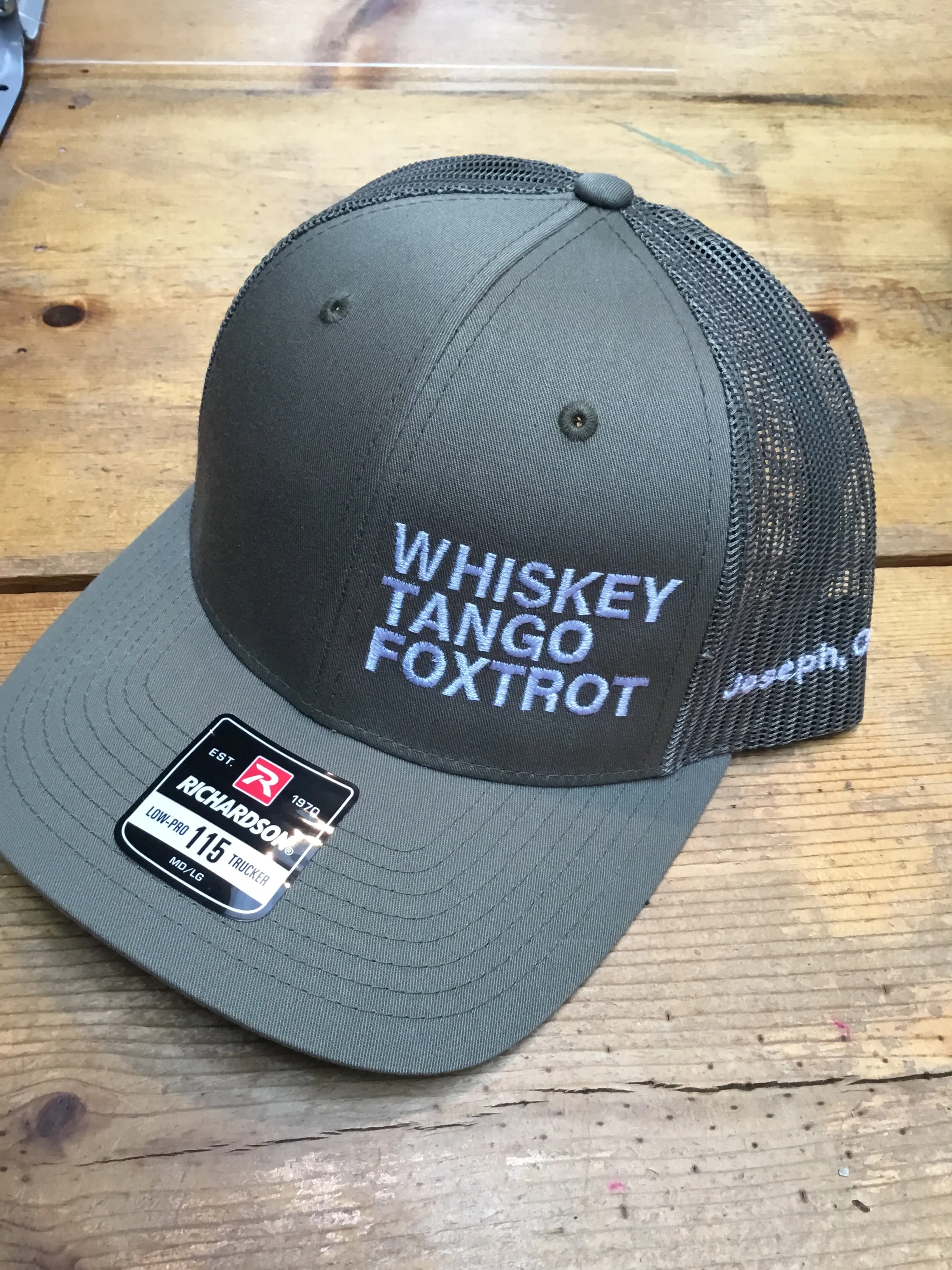 WTF Trucker Cap in Assorted Colors