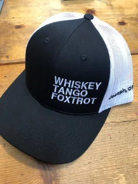 WTF Trucker Cap in Assorted Colors