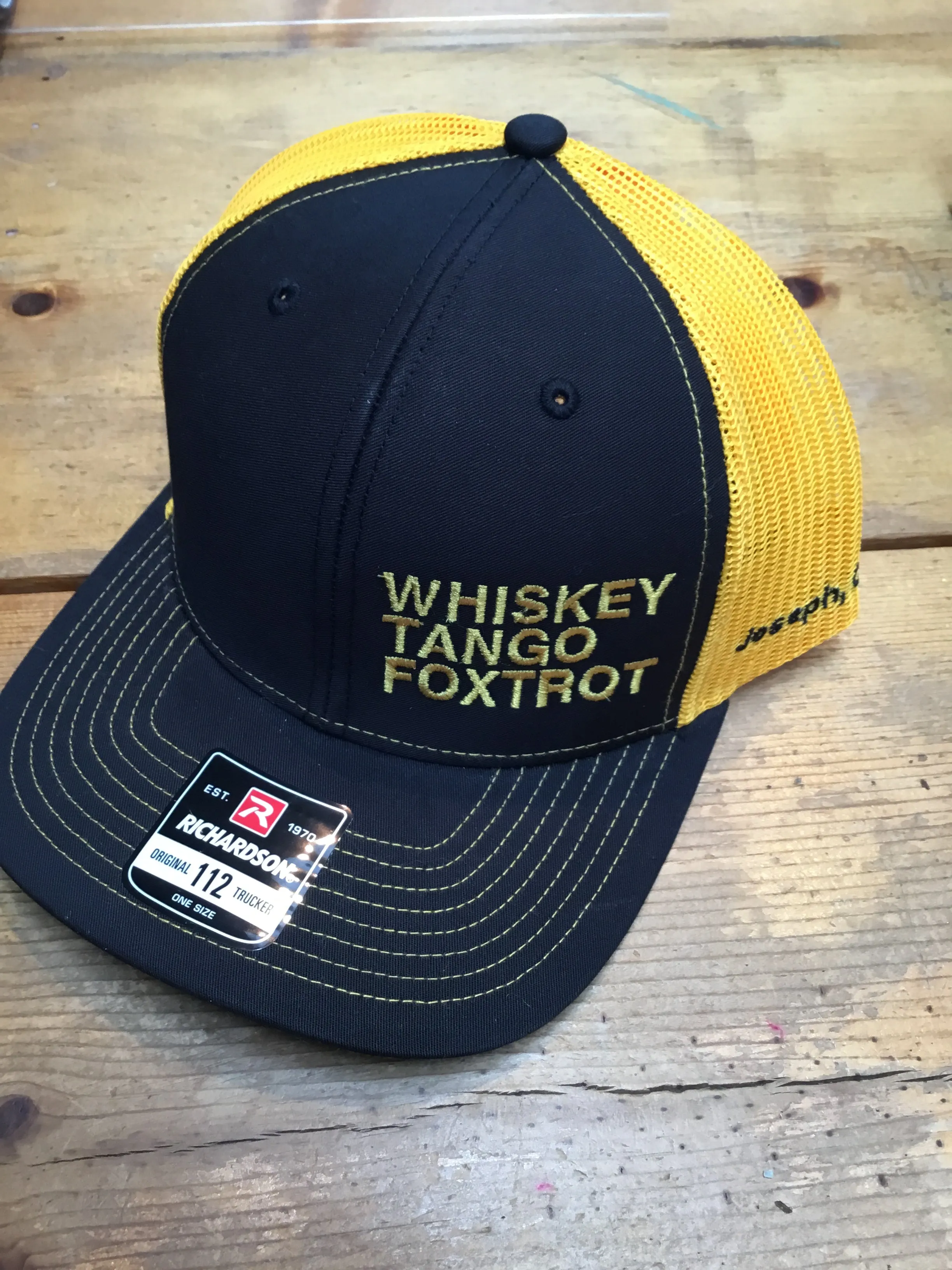 WTF Trucker Cap in Assorted Colors